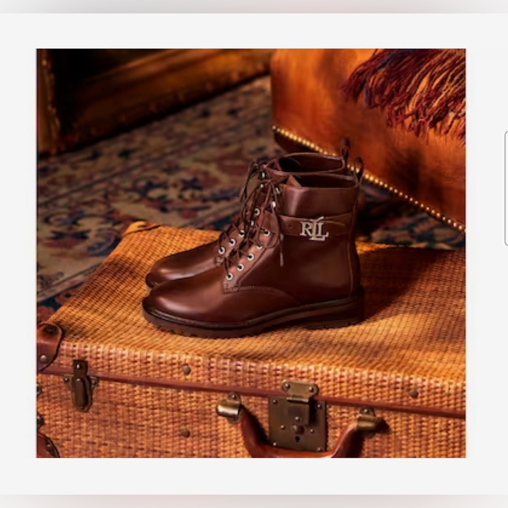Lauren Ralph Lauren Elridge Boot in Brown, Size 5.5